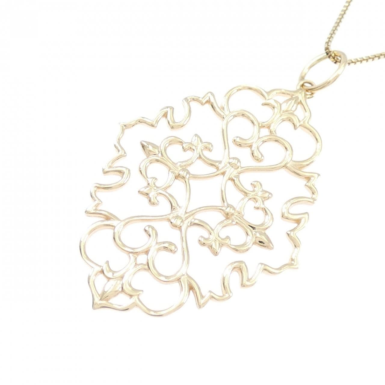 アガット K10YG ネックレス