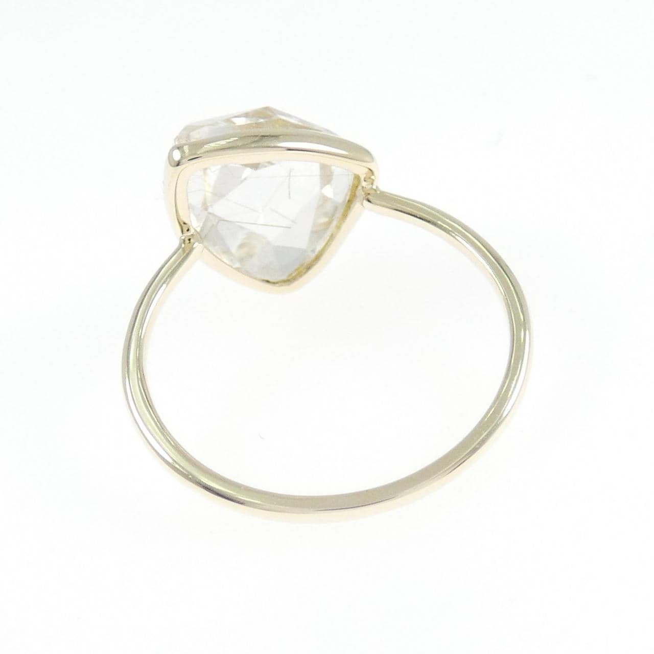 K10YG ルチルクオーツ リング