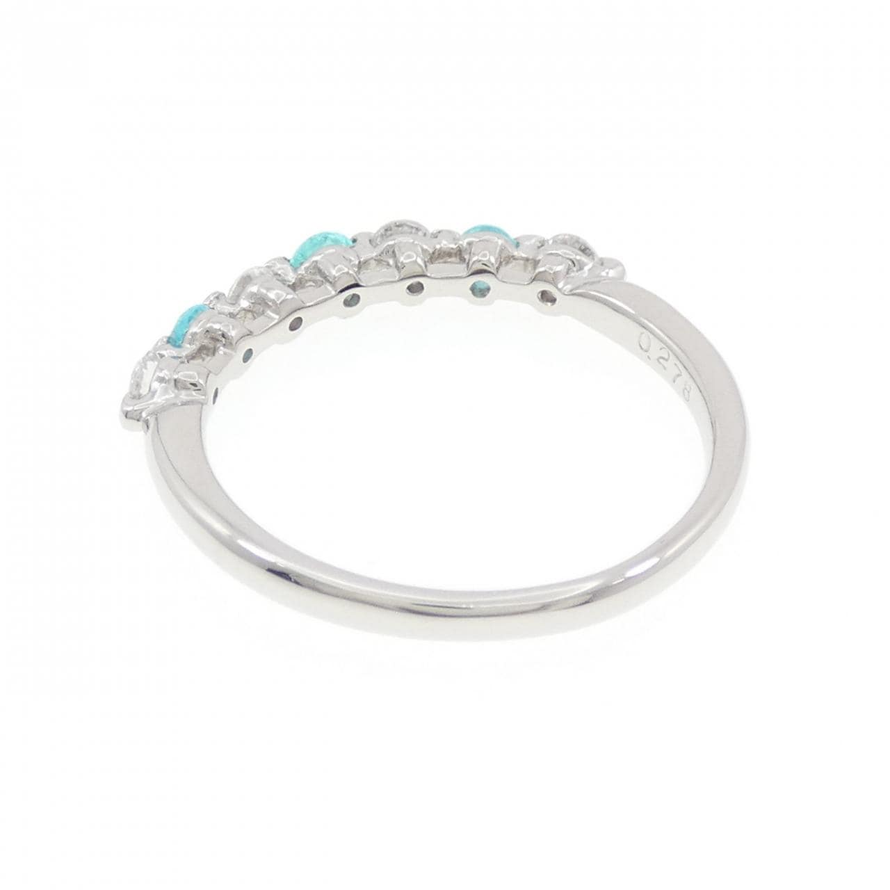 PT900 パライバトルマリン リング 0.278CT