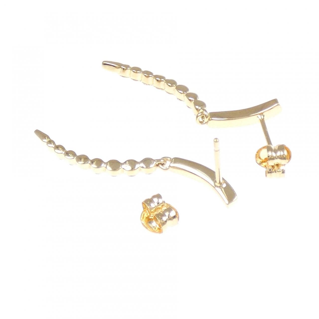 4゜C ダイヤモンド ピアス