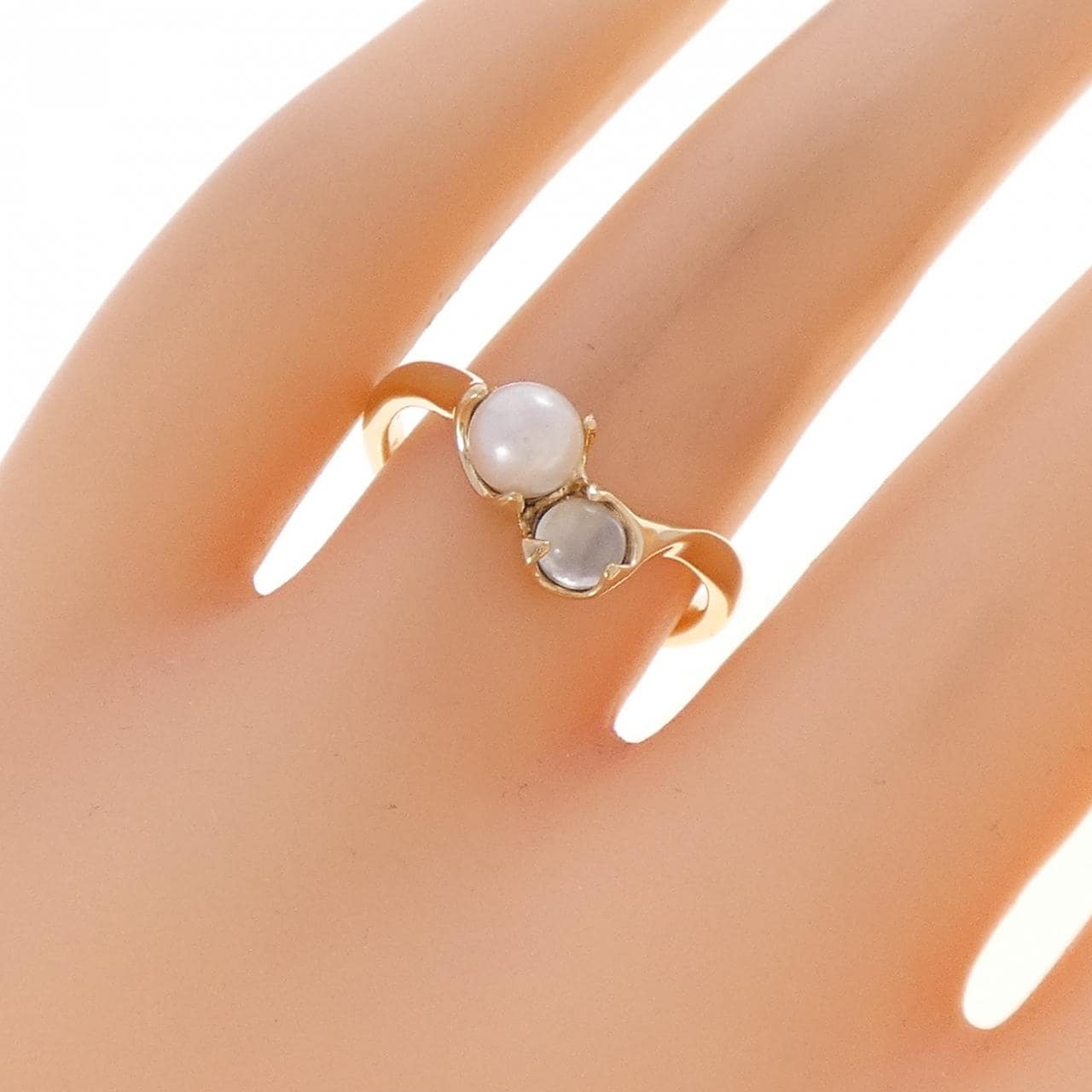 4゜C アコヤパール リング 4.8mm