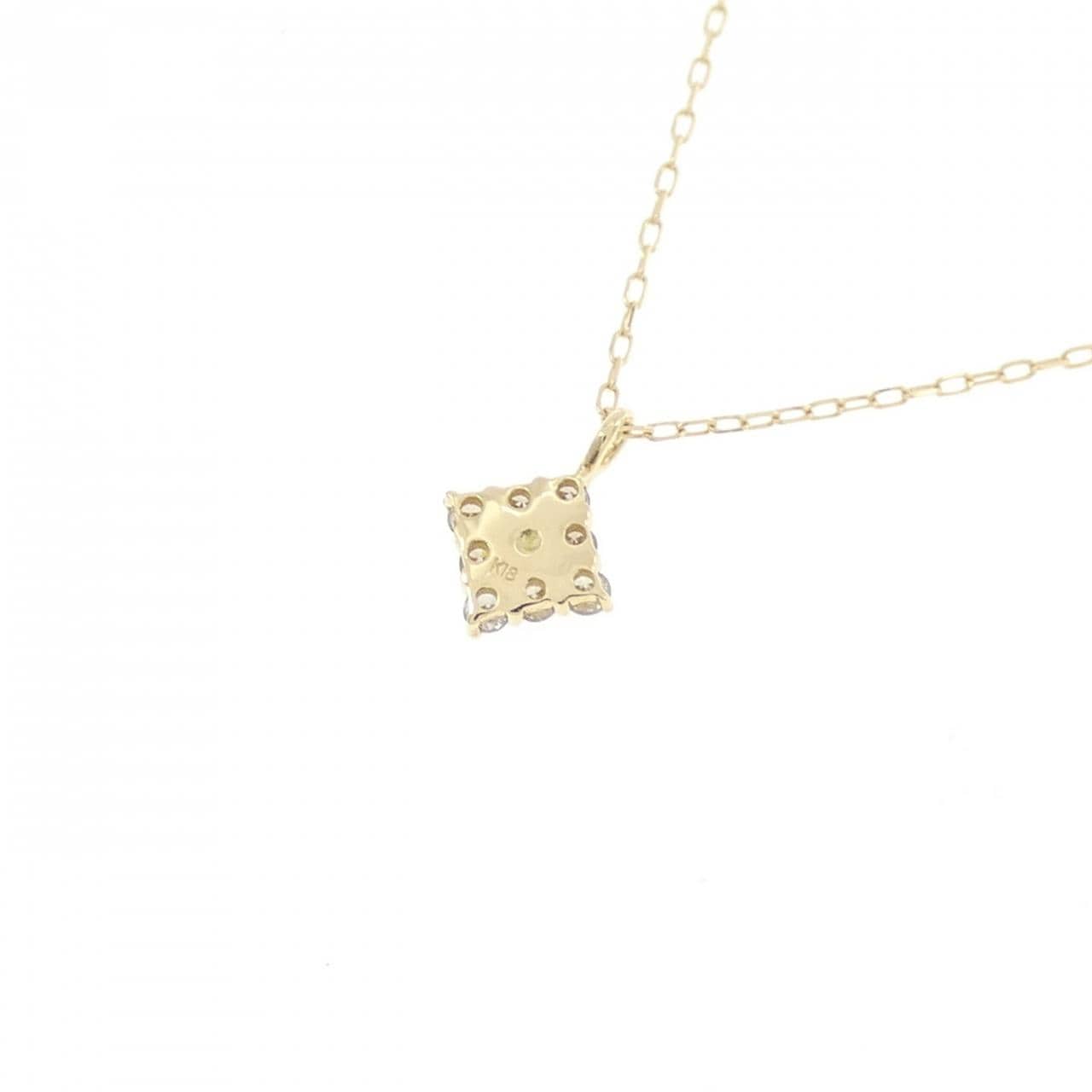 K18YG ダイヤモンド ネックレス 0.05CT
