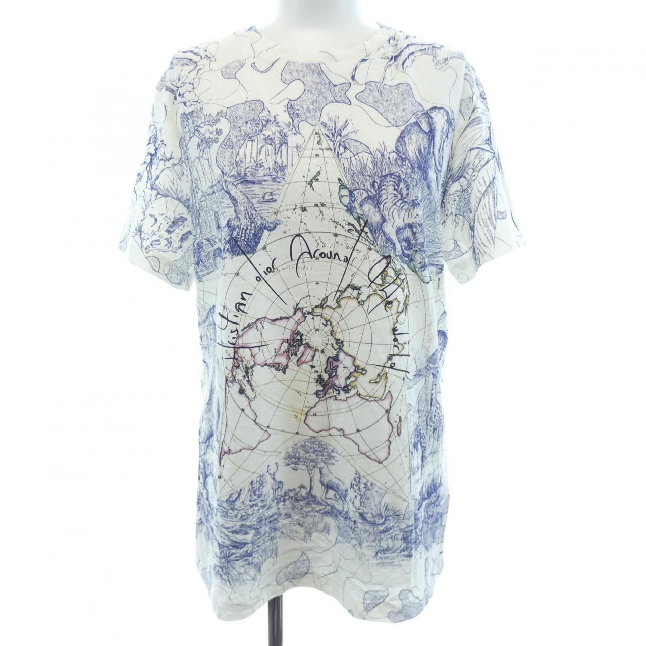 クリスチャンディオール CHRISTIAN DIOR AROUND THE WORLD 043T03PR446 Tシャツ