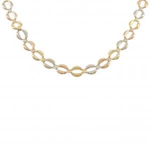 750スリーカラー ネックレス