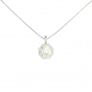 PT900/PT850 ダイヤモンド ネックレス 1.079CT