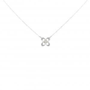 K18WG ダイヤモンド ネックレス 0.05CT