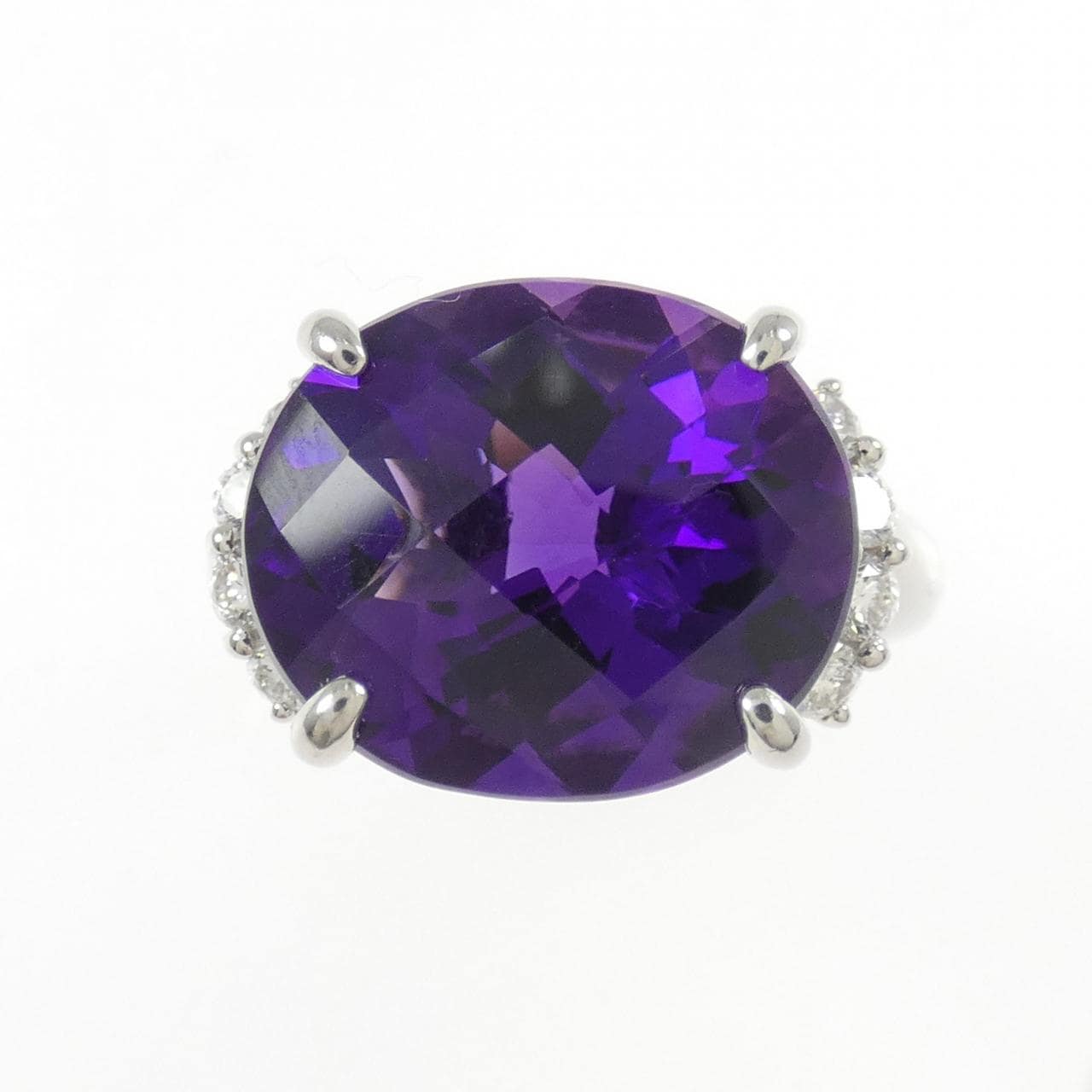 PT900 アメジスト リング 7.10CT
