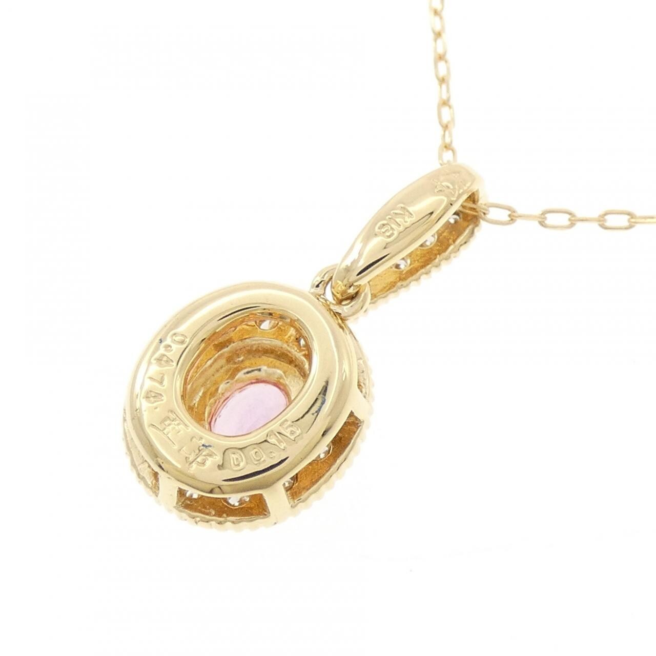 K18YG サファイヤ ネックレス 0.474CT