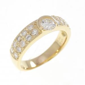 K18YG ダイヤモンド リング 0.30CT