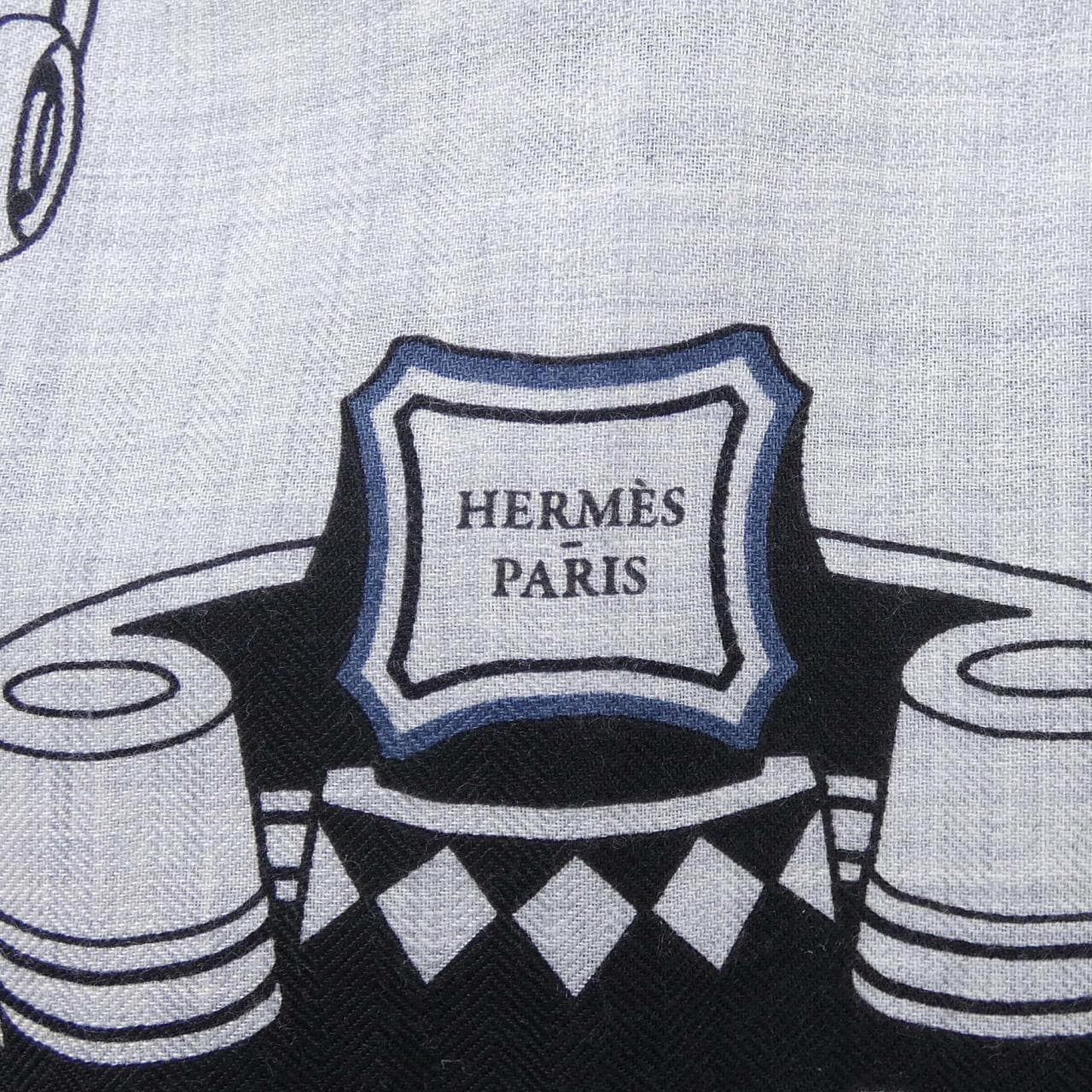 エルメス HERMES LES ROUES DE PHAETON BANDANA H244170S カレジェアン140 ショール