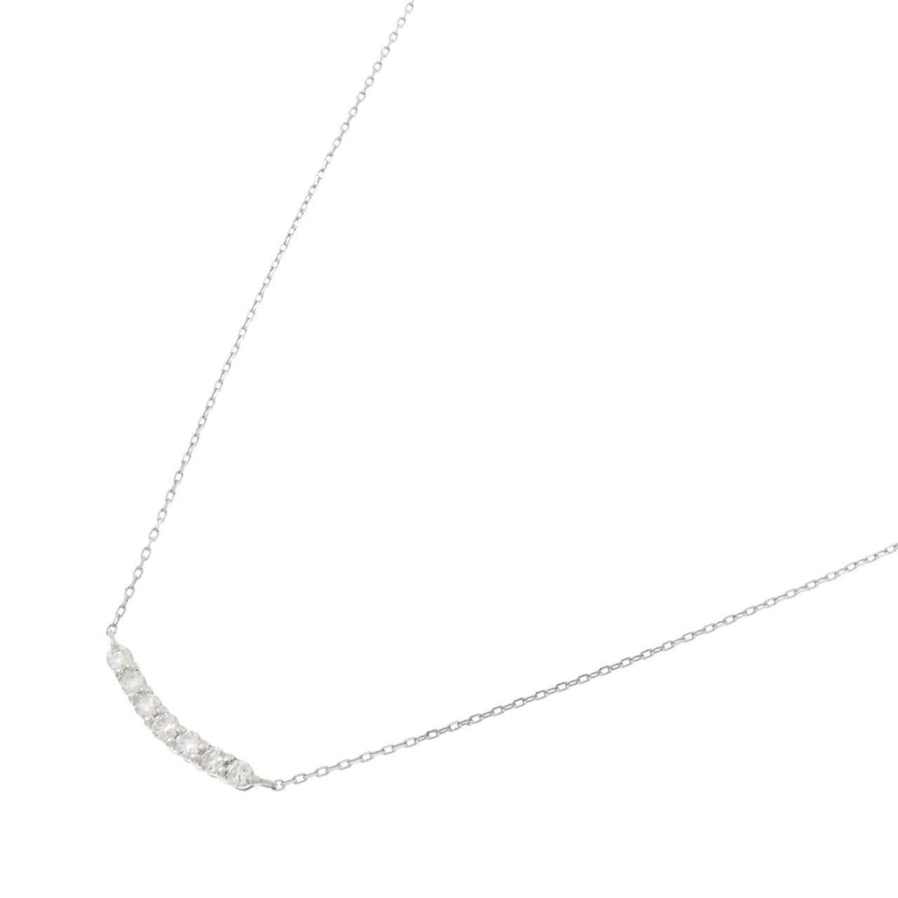 PT900/PT850 ダイヤモンド ネックレス 0.15CT