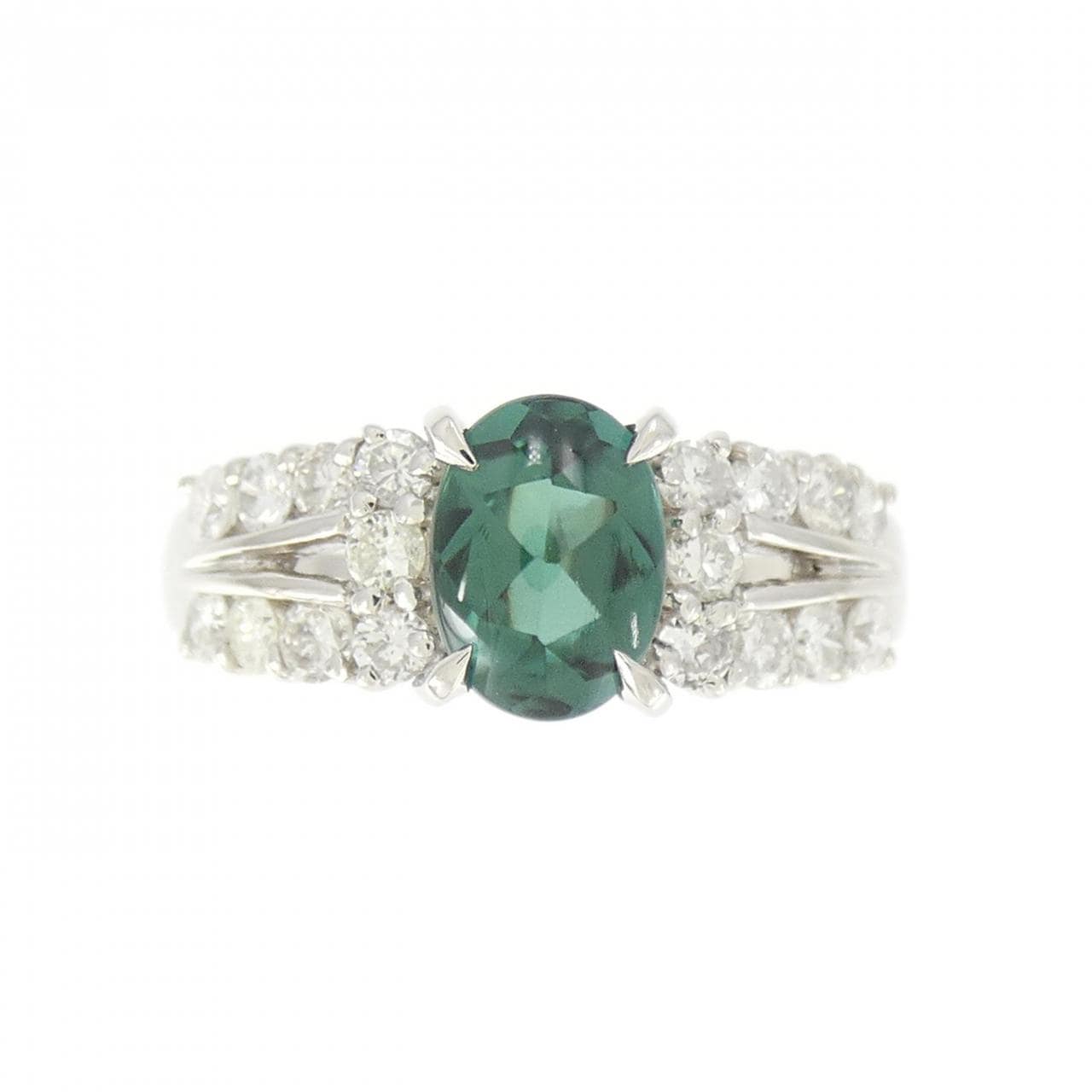 PT Tourmaline Ring 0.90CT