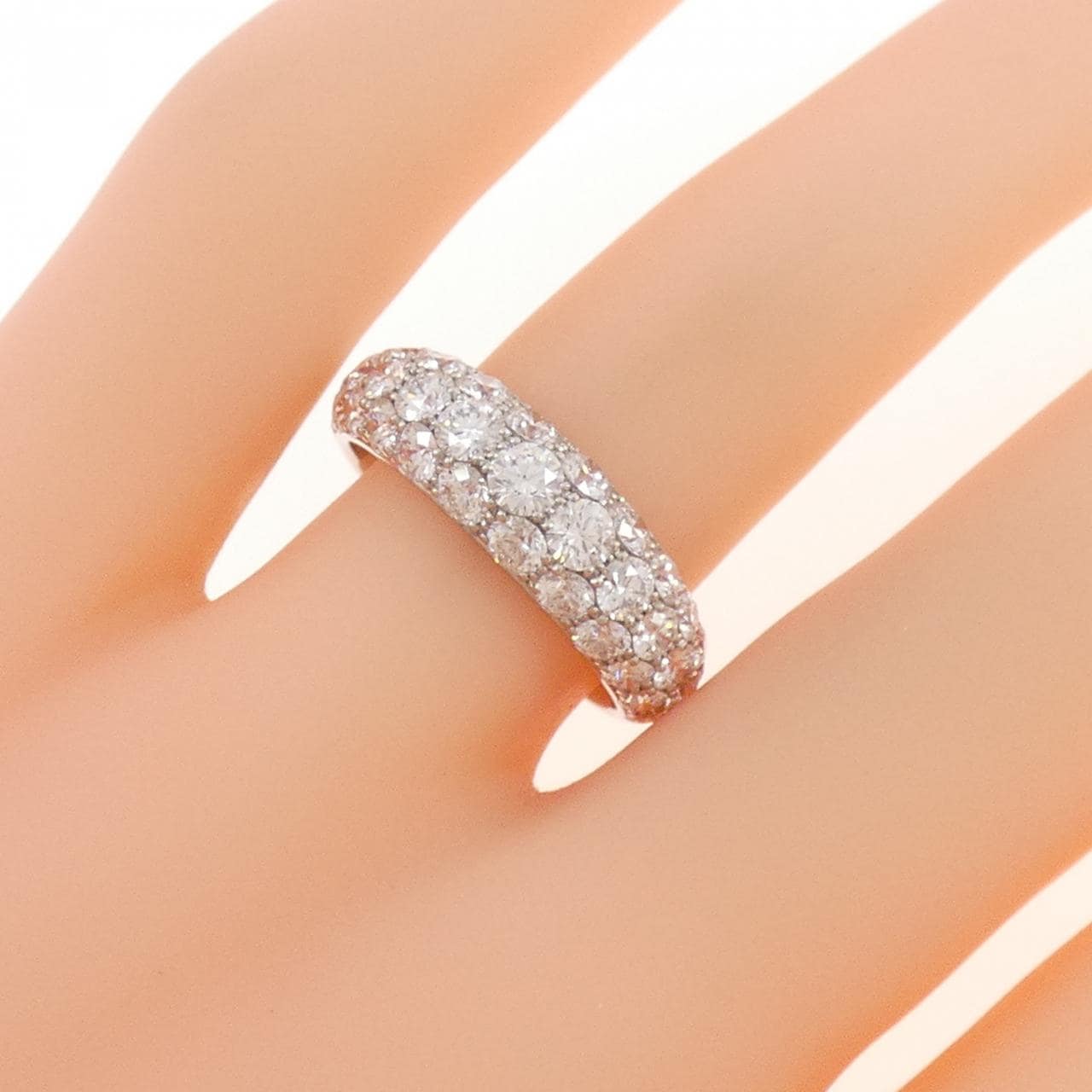 ギメル ダイヤモンド リング 2.048CT