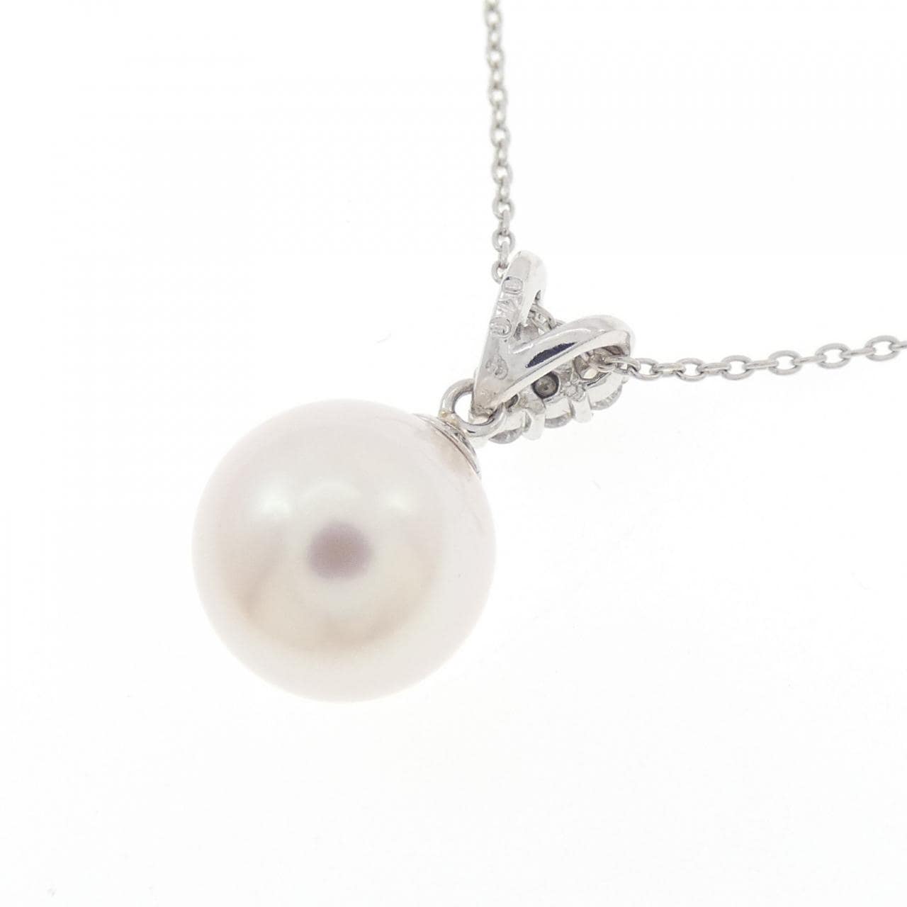 PT/PT850 アコヤパール ネックレス 9.5mm