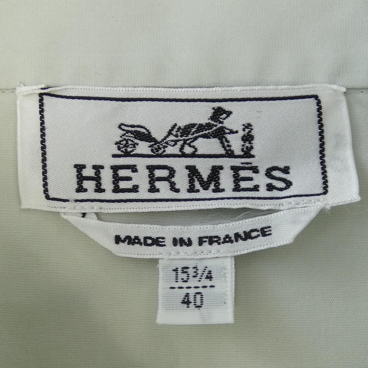 エルメス HERMES *32-5606. シャツ