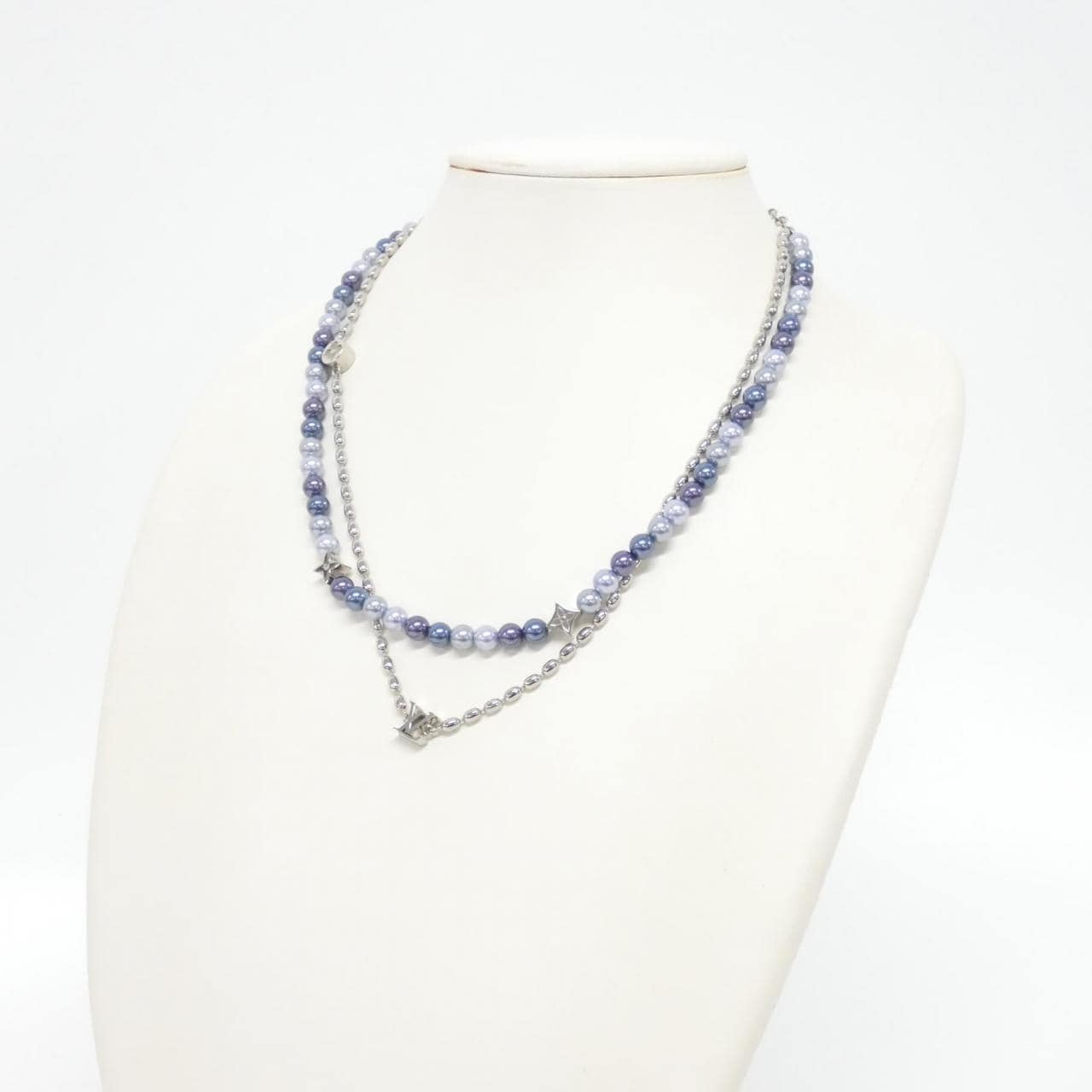 ルイヴィトン ネックレス パール フュージョン M02224 ネックレス
