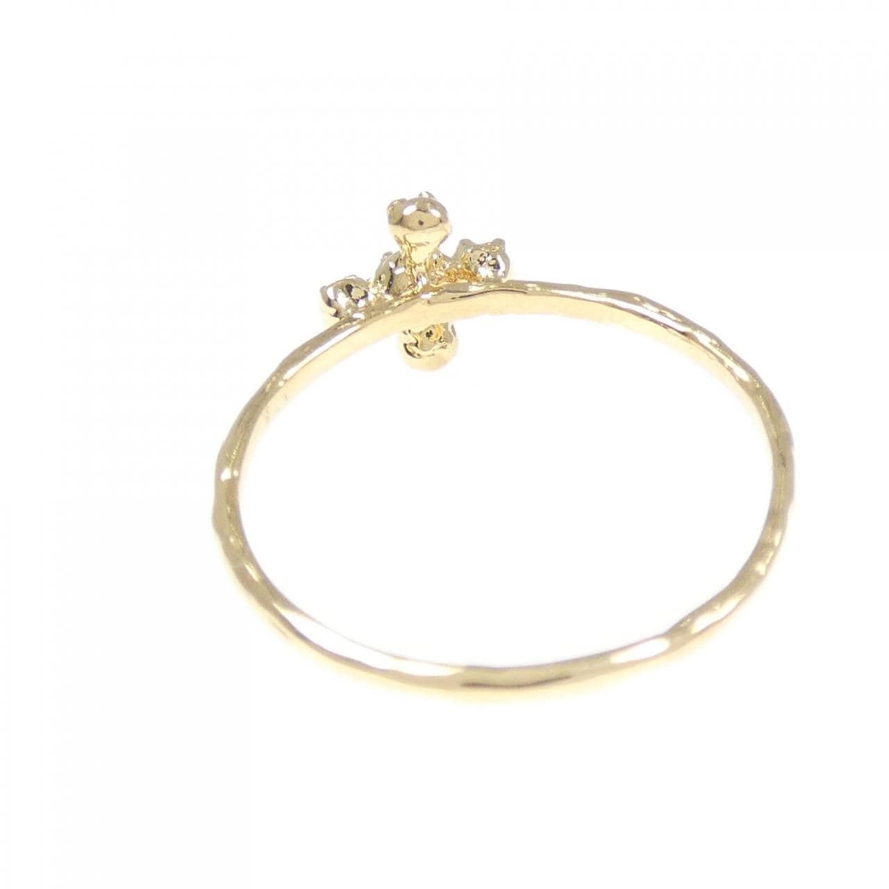 K18YG ダイヤモンド リング