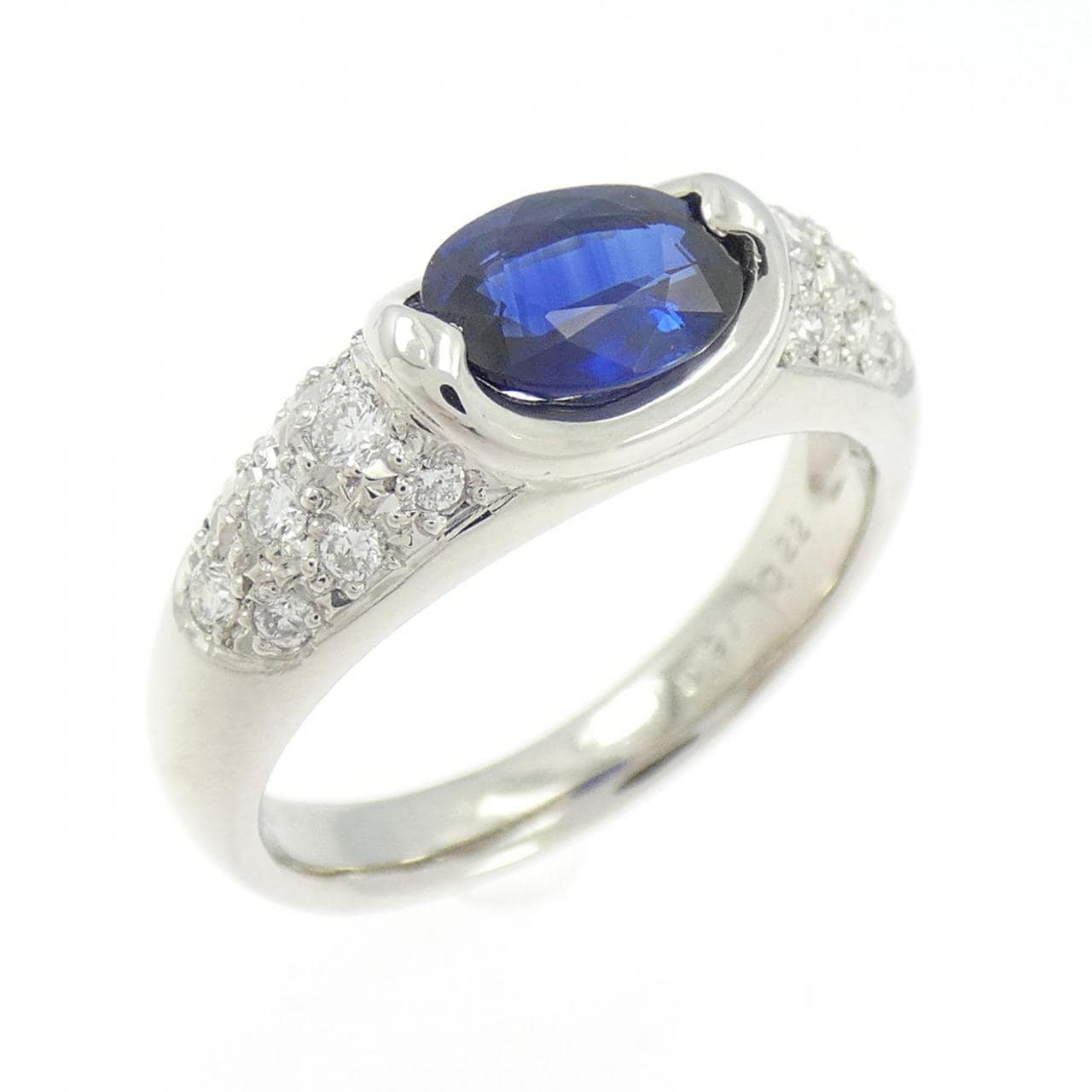 PT900 サファイヤ リング 0.91CT