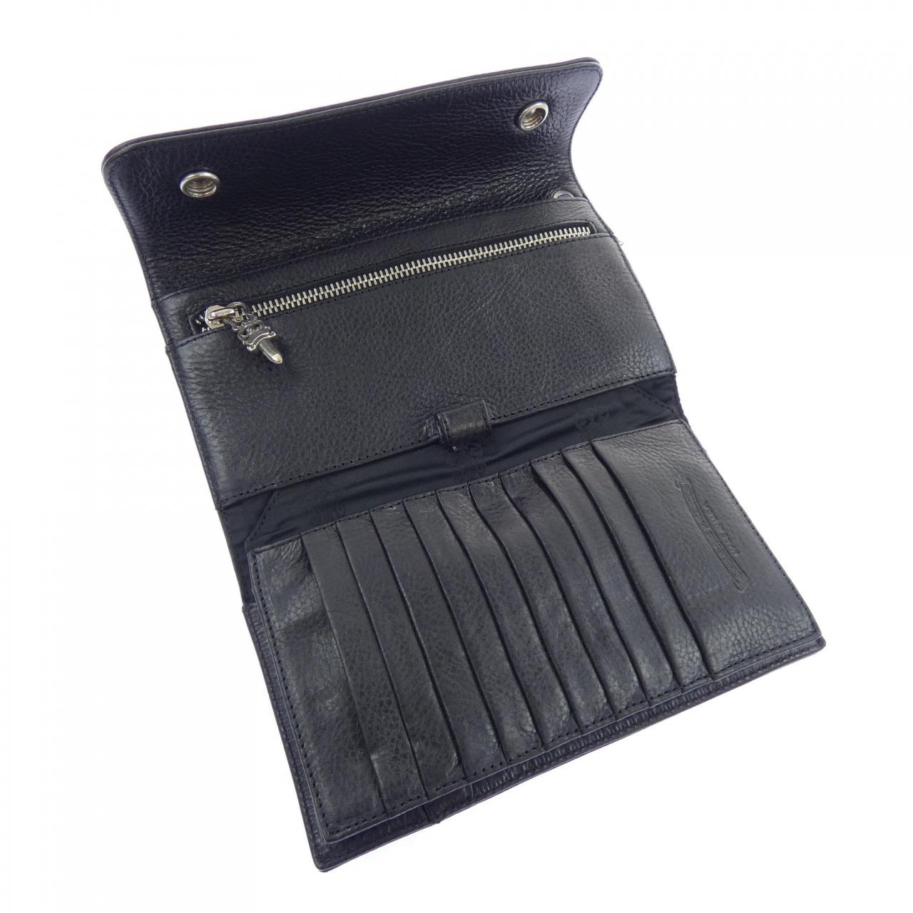 クロムハーツ CHROME HEARTS WAVE CROSS BTN　ウェーブ クロスボタン 2246 304 0501 0900 WALLET