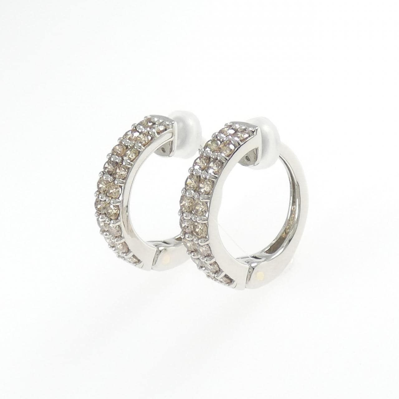 PT950 ダイヤモンド イヤリング 1.1CT