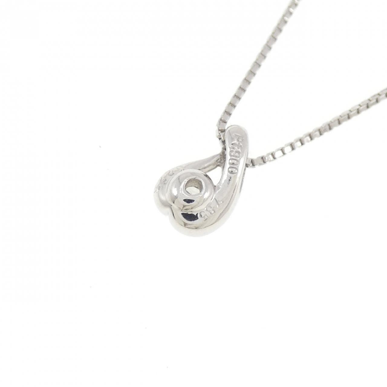 PT900/PT850 ダイヤモンド ネックレス 0.225CT