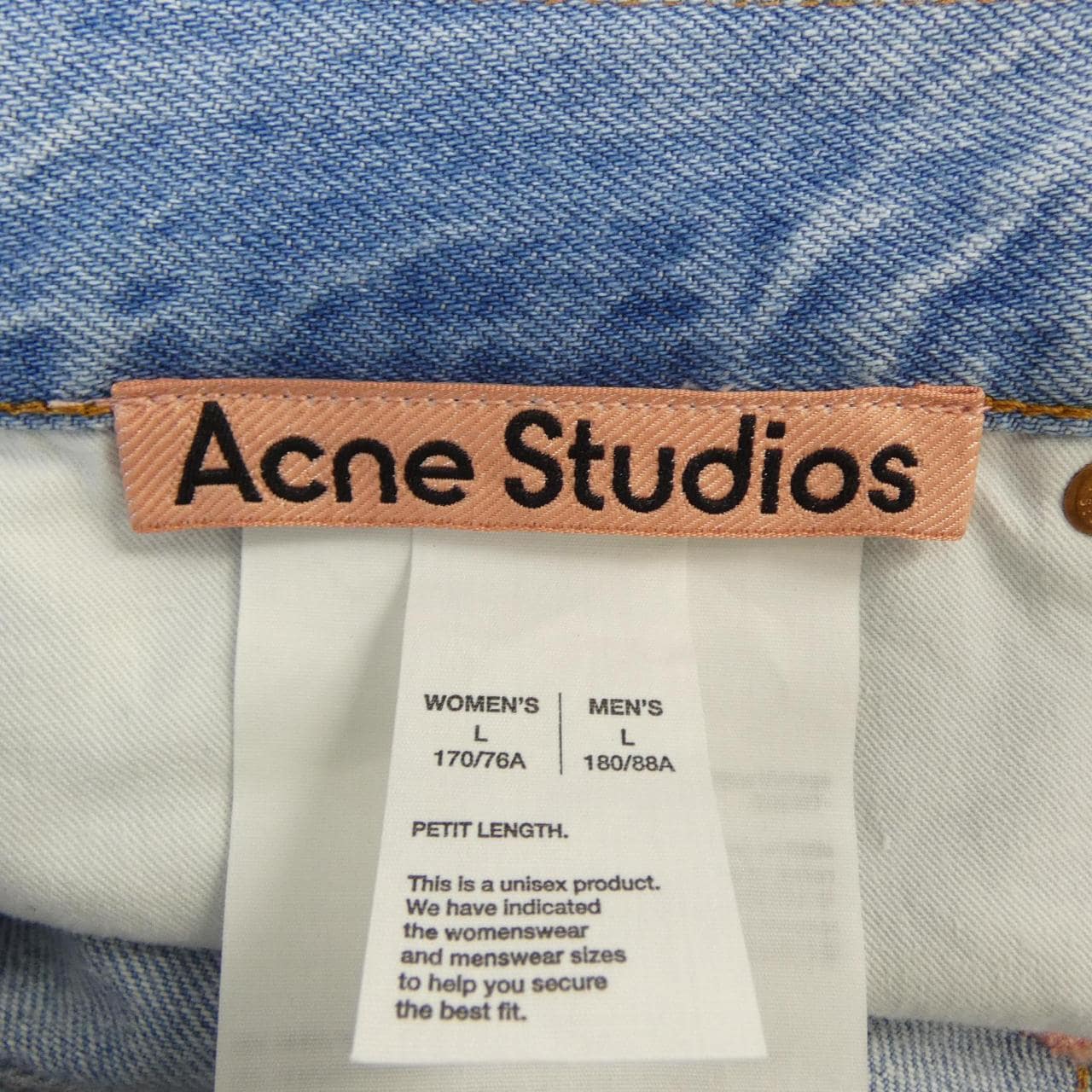 アクネストゥディオズ ACNE STUDIOS 1981 U LIGHT BLUE VINTAGE ジーンズ