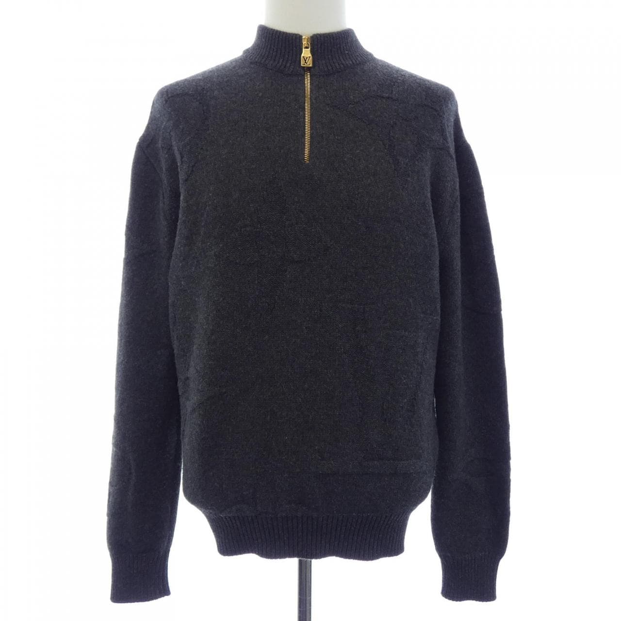 ルイヴィトン LOUIS VUITTON モノグラムジャカードウールハーフジッププルオーバー HSN04WNOS ニット