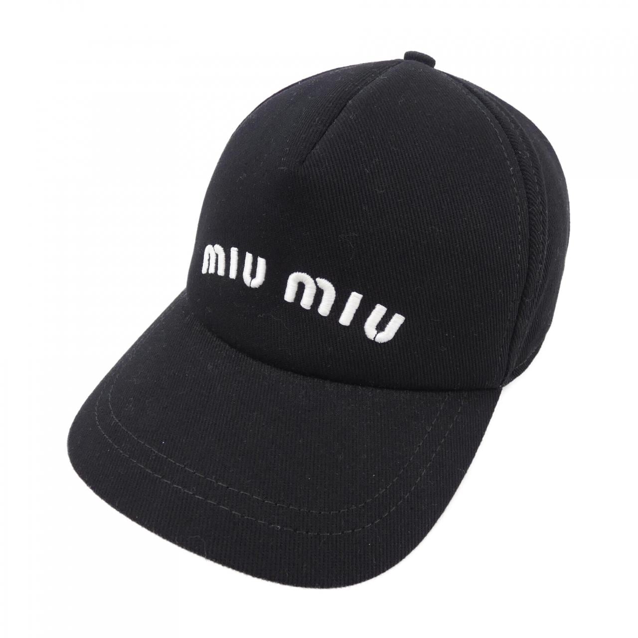 ミュウミュウ MIU MIU キャップ