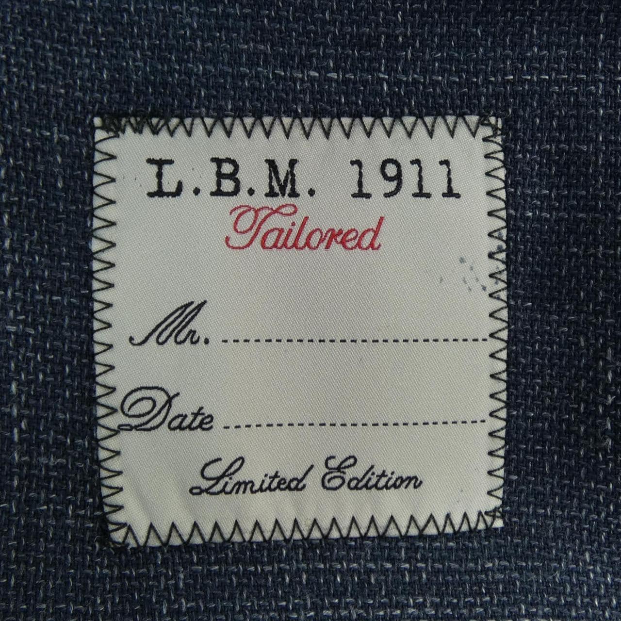 エルビーエム1911 L.B.M 1911 ジャケット