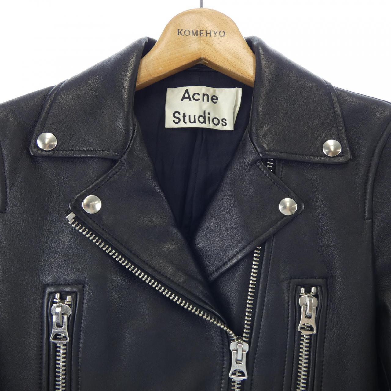 アクネストゥディオズ ACNE STUDIOS MOCK レザーライダースジャケット