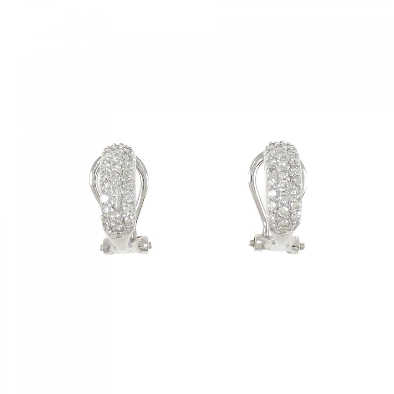 PT pave Diamond earrings 0.50CT