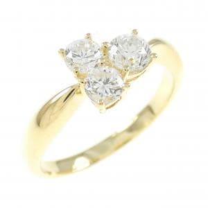 K18YG ダイヤモンド リング 0.53CT