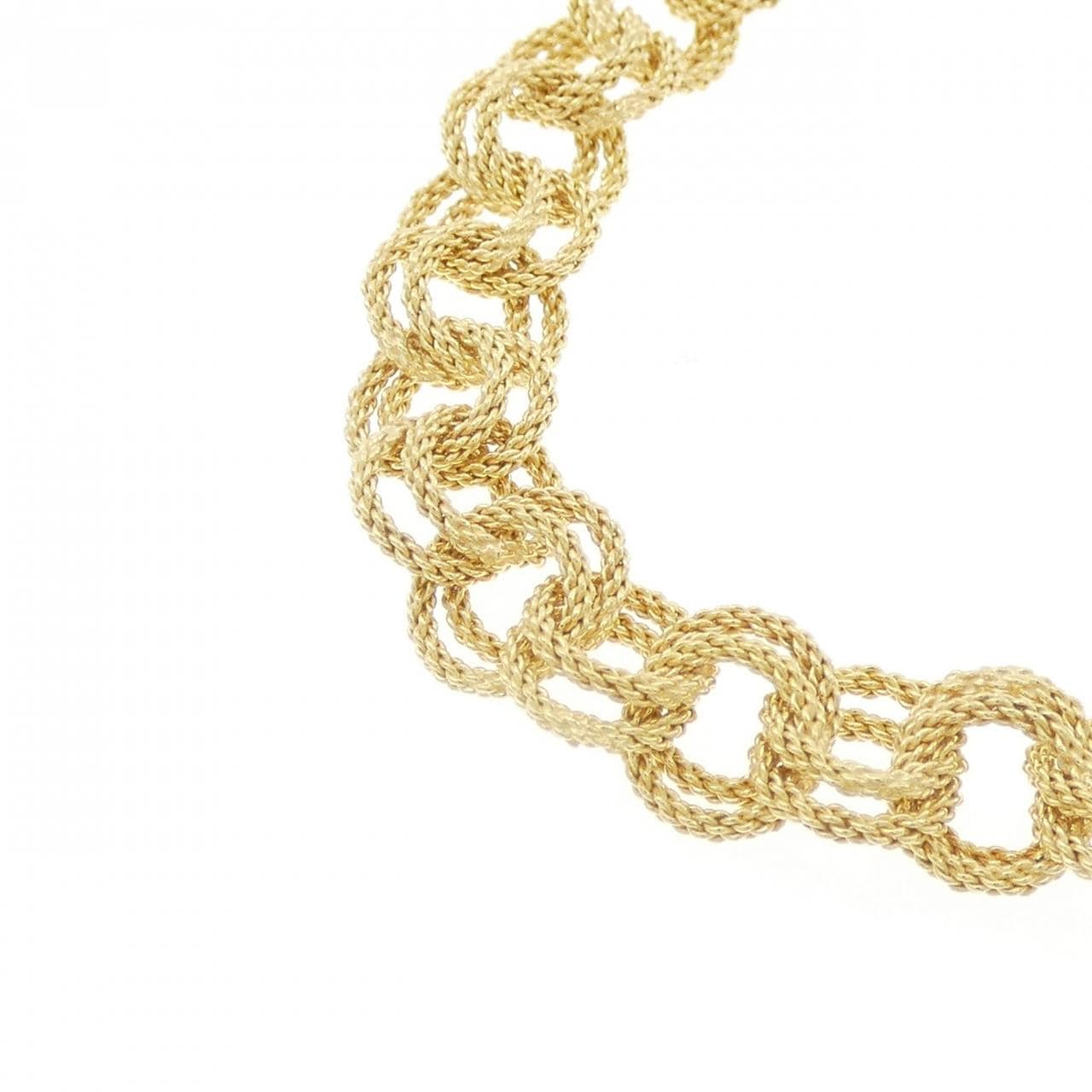 750YG/750WG necklace