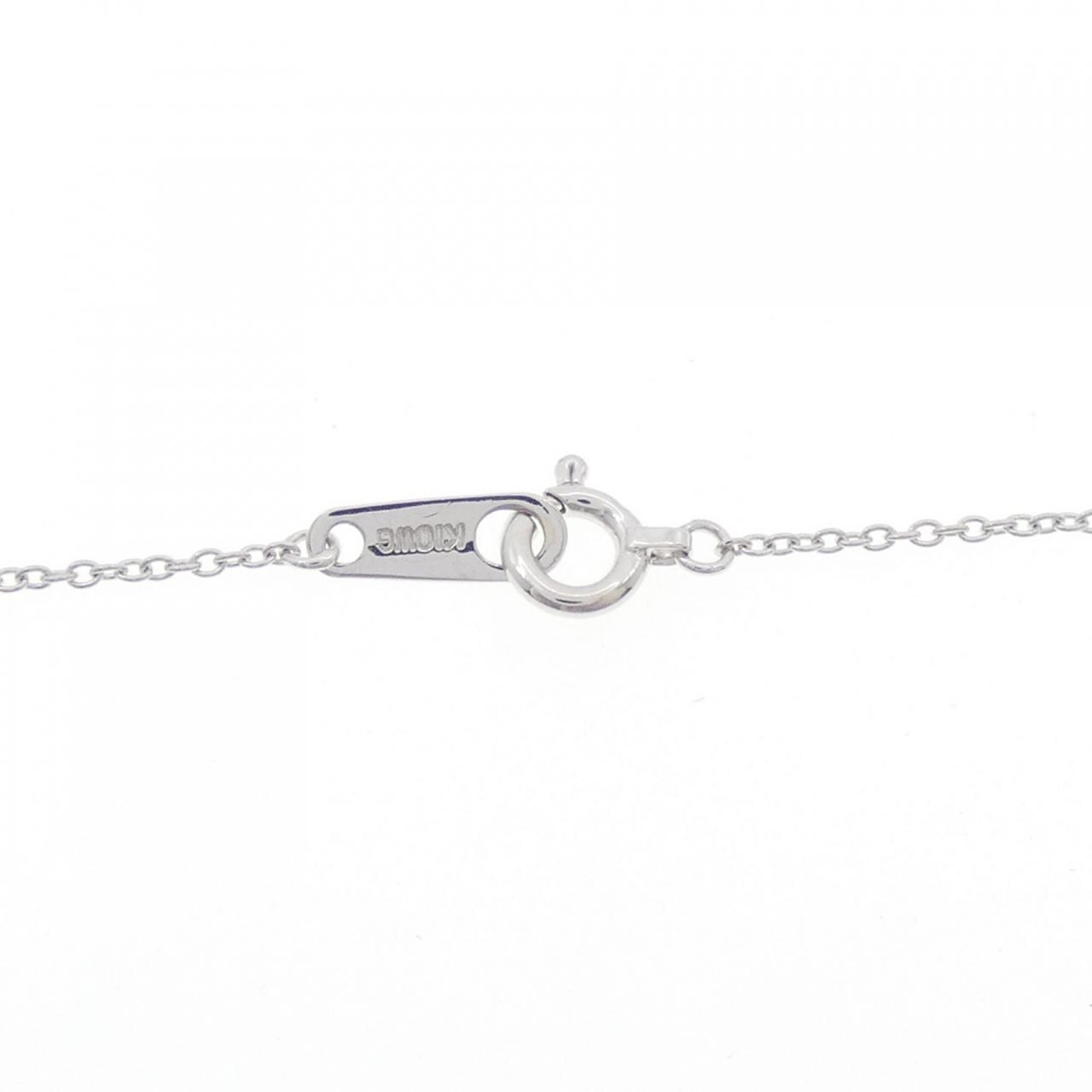 K10WG ダイヤモンド ネックレス 0.13CT