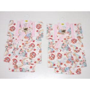 【未使用品】子供　ガーゼ甚平　２枚セット　１００ｃｍ