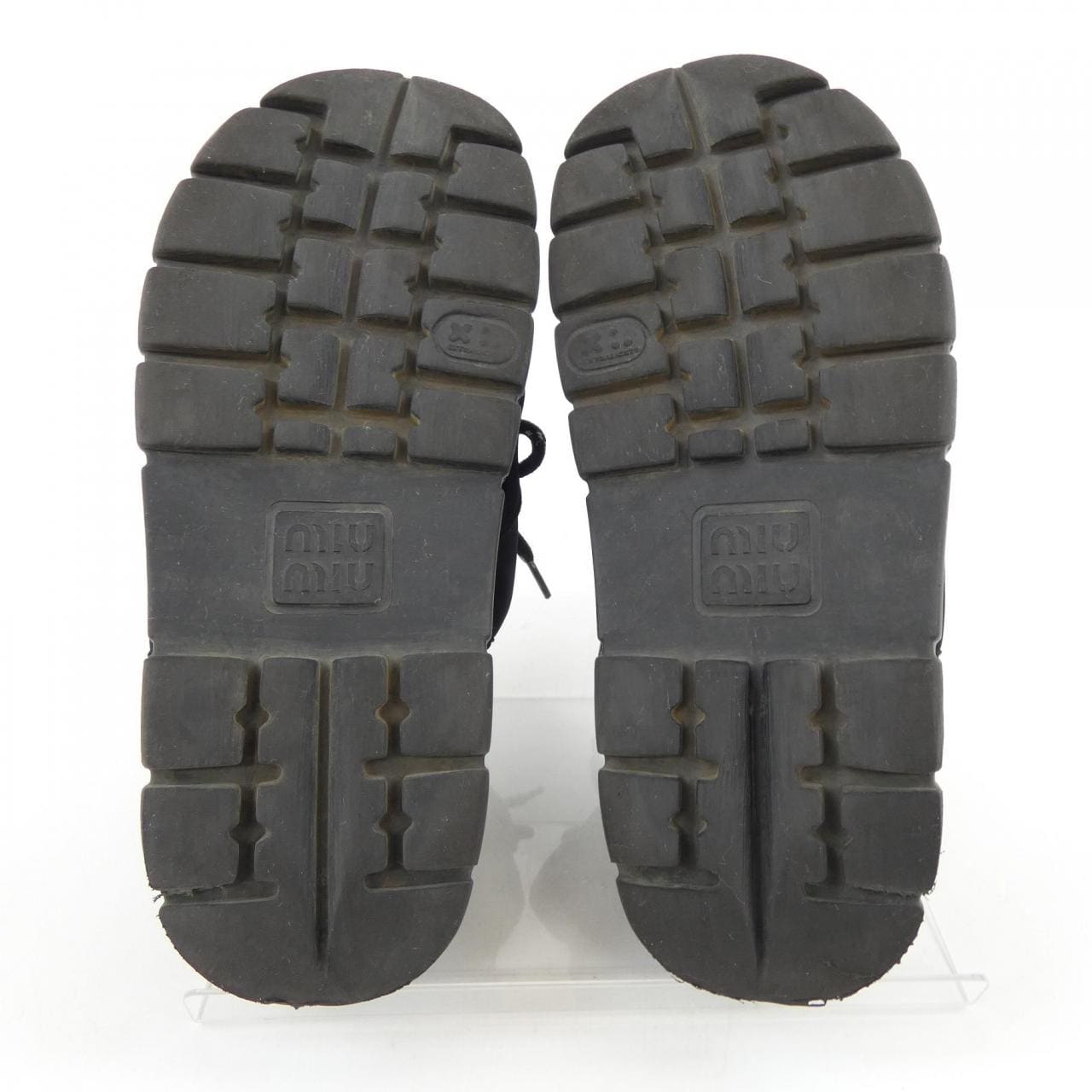 ミュウミュウ MIU MIU チャンキーネオプレン MIU MIU ロゴ 5X418E サンダル