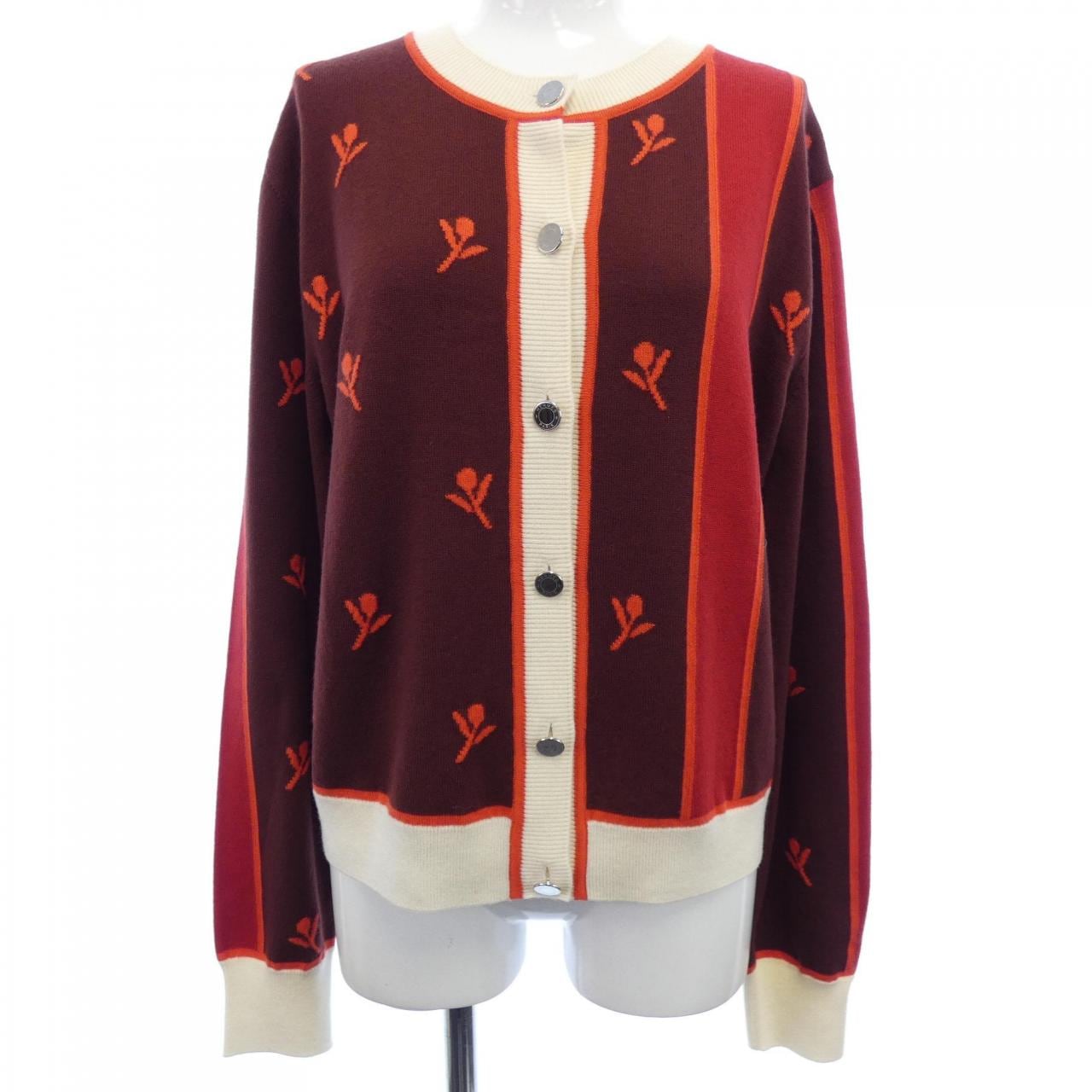 エルメス HERMES ETRIERS 4E2722D5 カーディガン