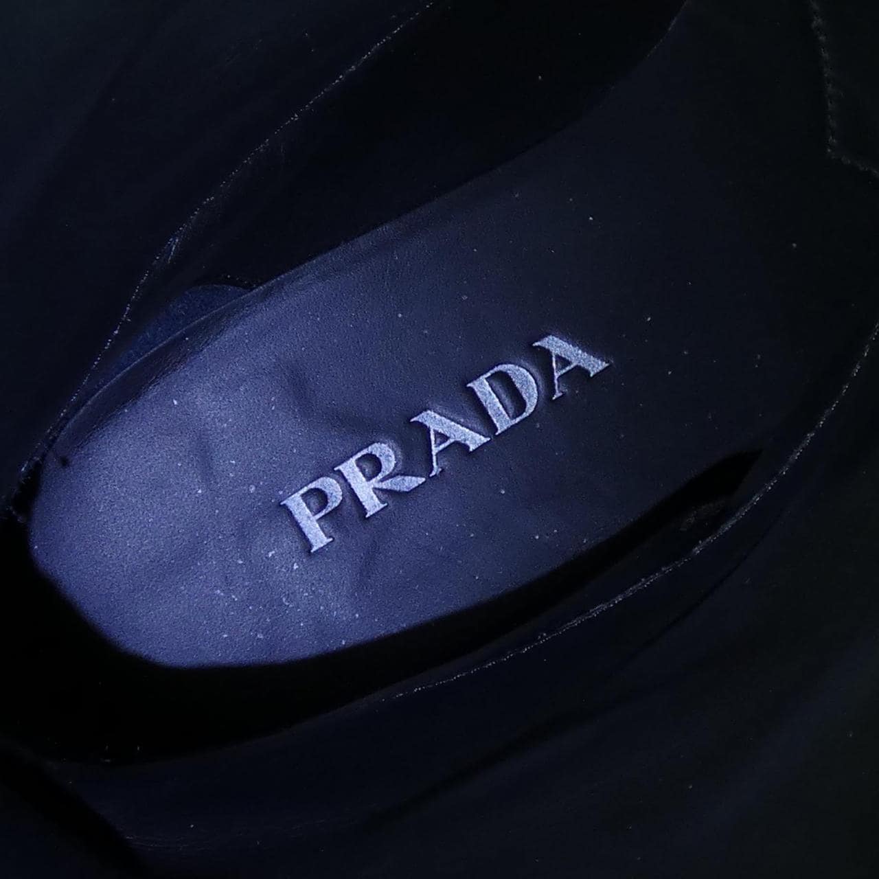 プラダ PRADA トライアングルロゴ 1U635N ロングブーツ