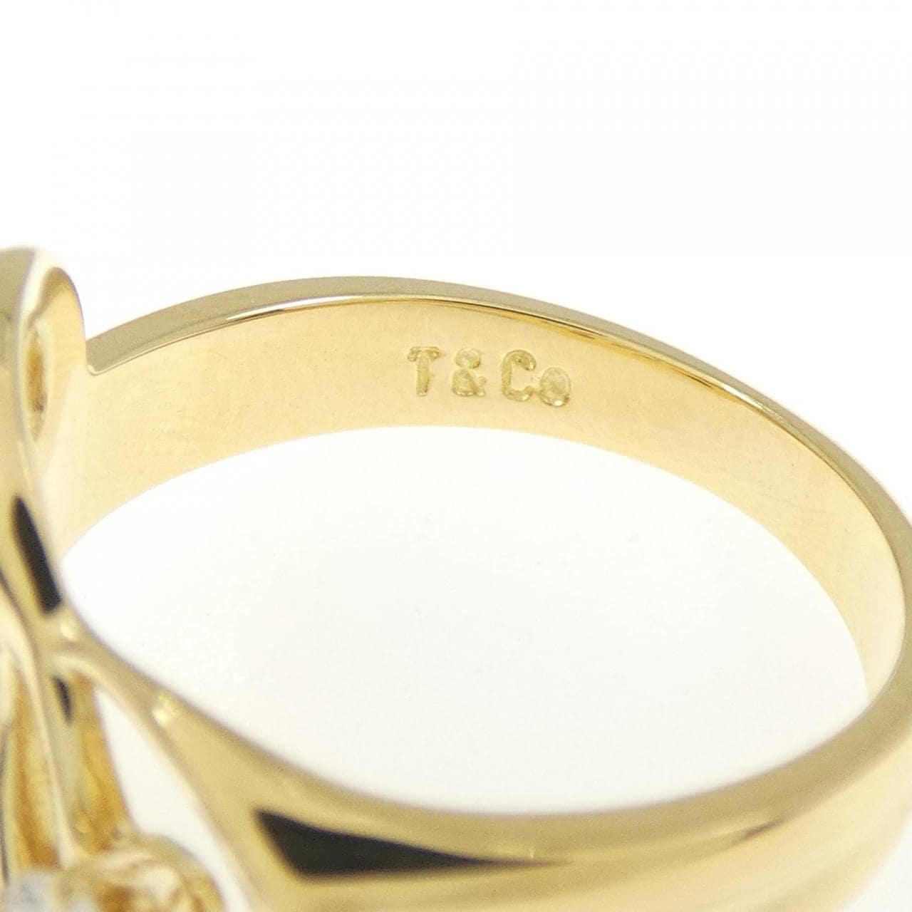 ティファニー トリプルオープンハート リング