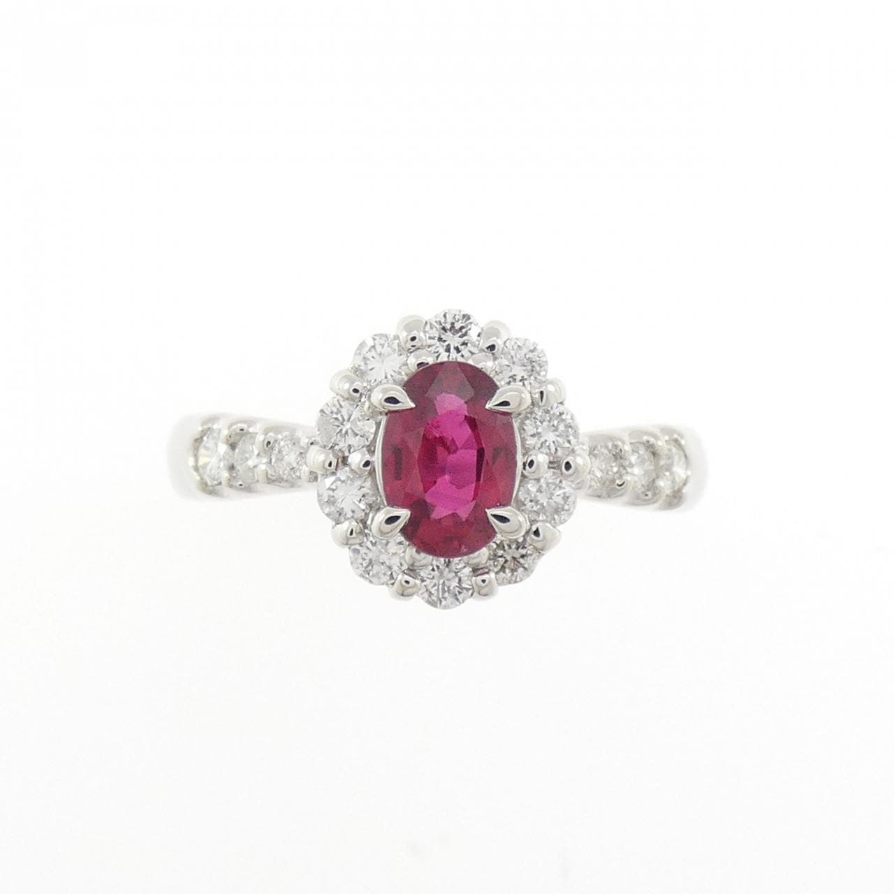 PT900 ルビー リング 0.63CT