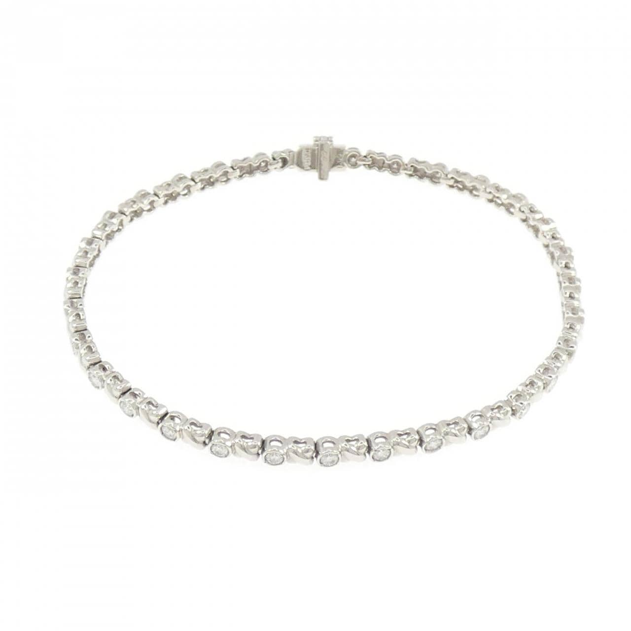 PT850 ダイヤモンド ブレスレット 1.00CT