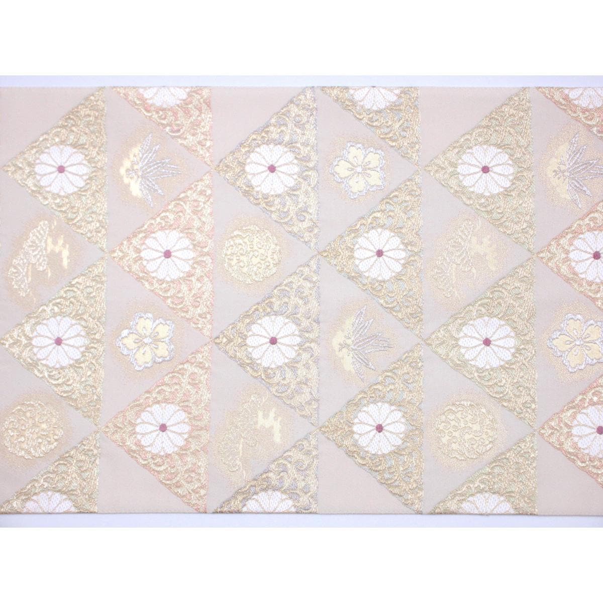 袋帯　じゅらく　帝王紫