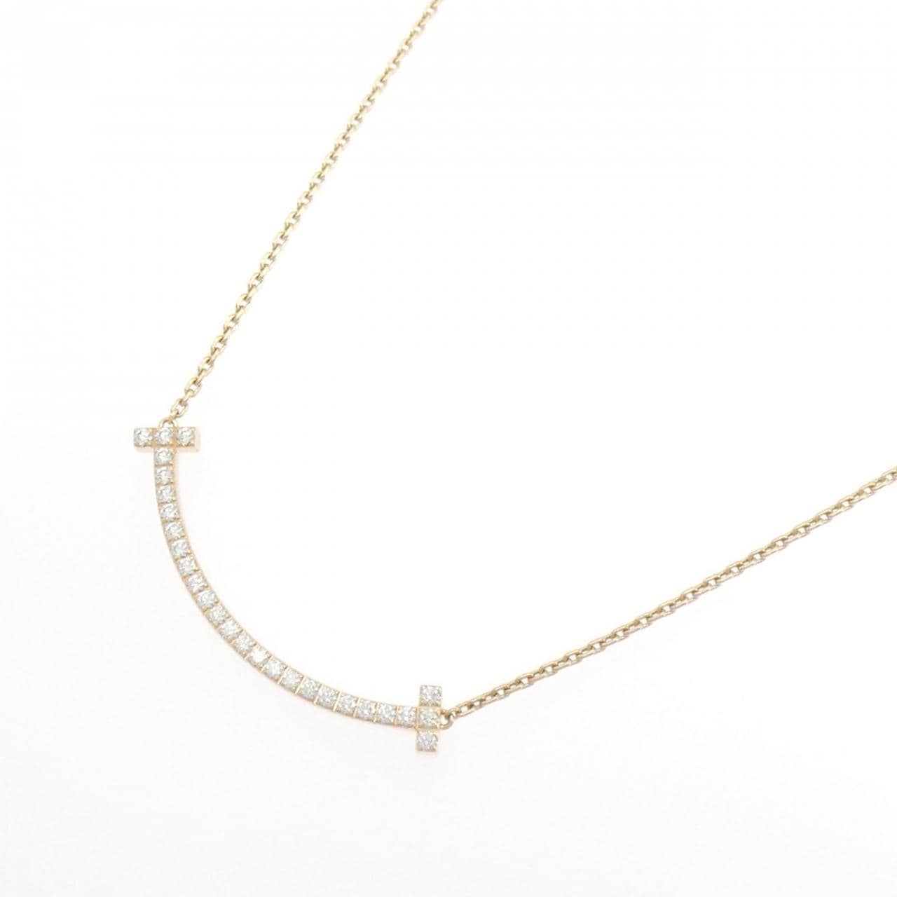 ティファニー Tスマイル ミディアム ネックレス