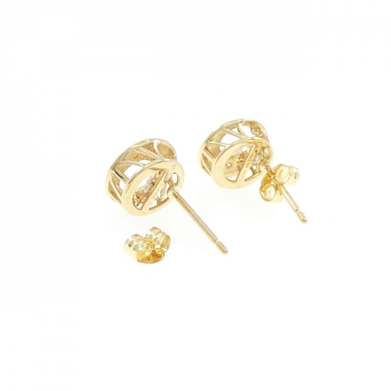 フェスタリア ダイヤモンド ピアス 0.12CT
