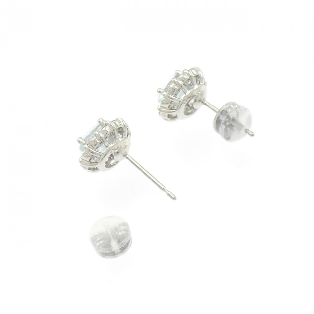 PT900 アクアマリン ピアス 0.83CT