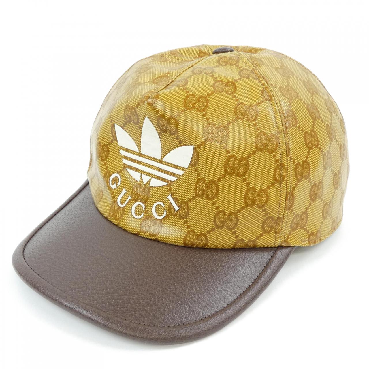 グッチ GUCCI ADIDAS 696475 4HAP2 キャップ