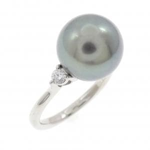 PT900 黒蝶パール リング 10.3mm