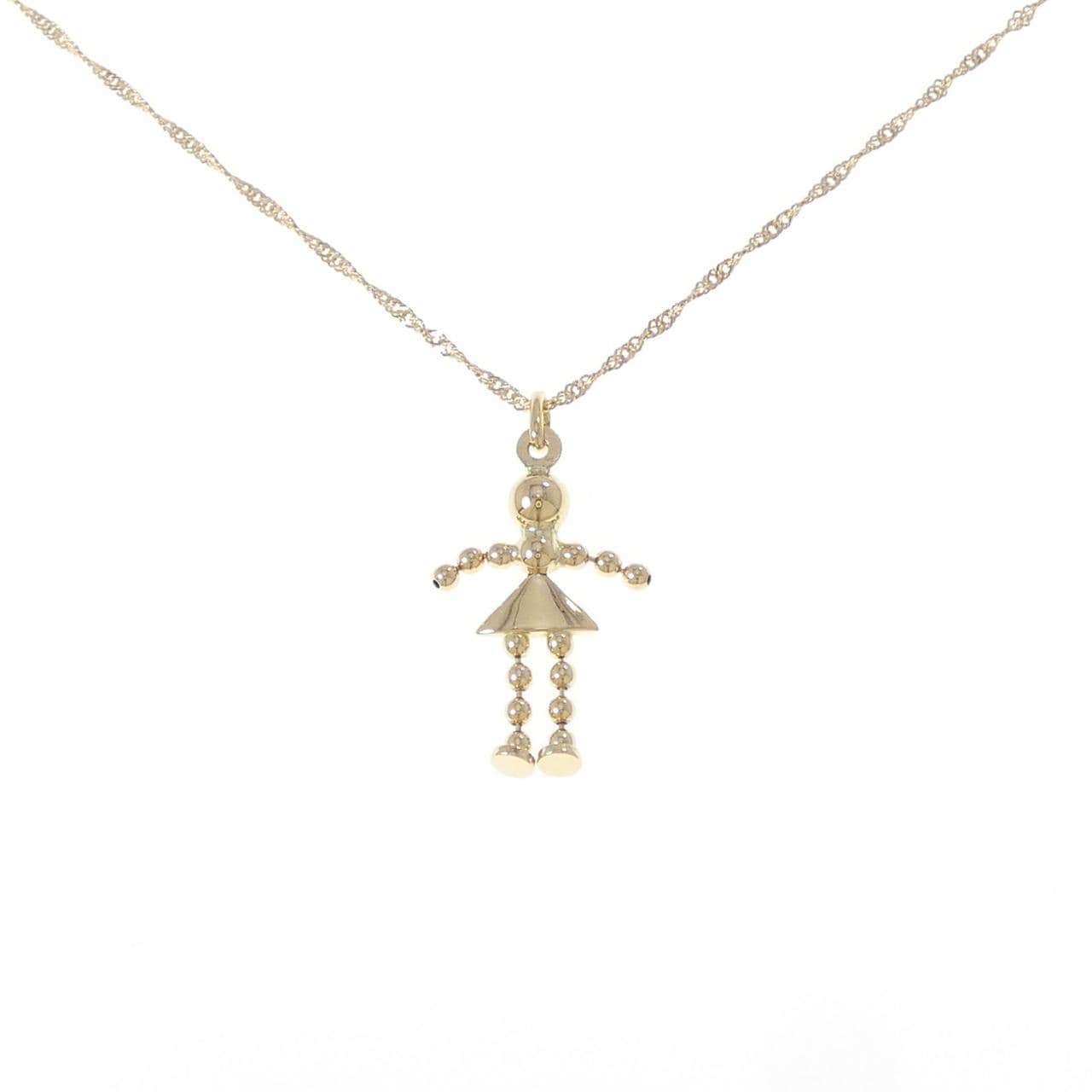 ウノアエレ 750YG/K18YG ネックレス