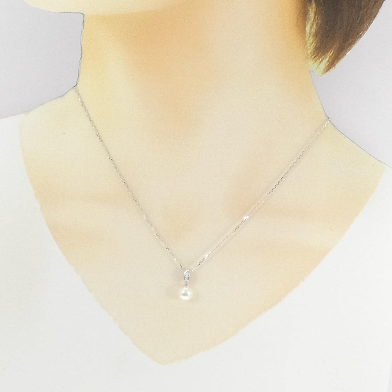 ミキモト アコヤパール ネックレス 7.3mm