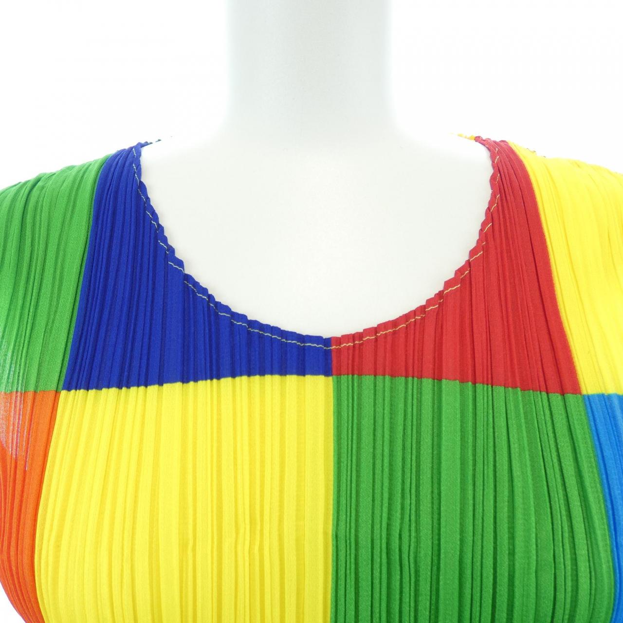 【ヴィンテージ】プリーツプリーズ PLEATS PLEASE 2001 マルチカラー PP14-JK341 トップス